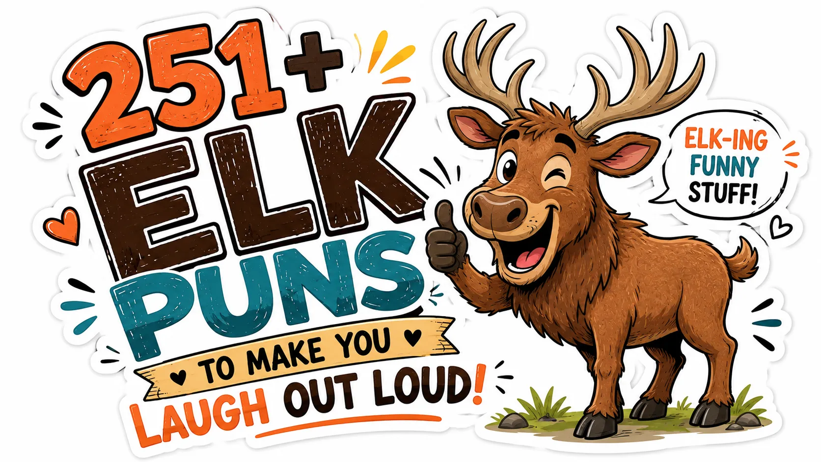 251+ Elk Puns to Make You Laugh Out Loud