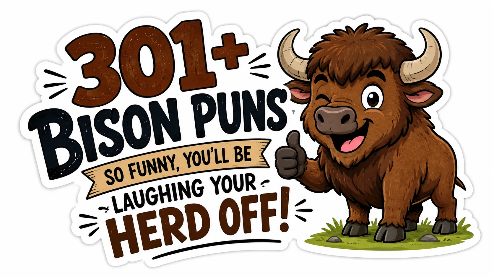 301+ Bison Puns So Funny, You’ll Be Laughing Your Herd Off