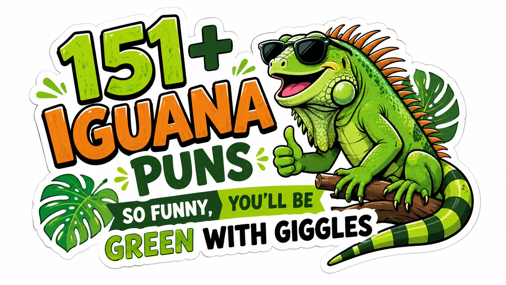 Funny Iguana Puns