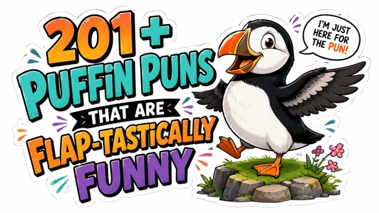 Funny Puffin Puns