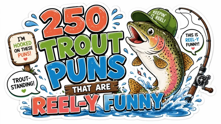 Trout puns featured
