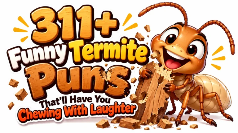 311+ Funny Termite Puns
