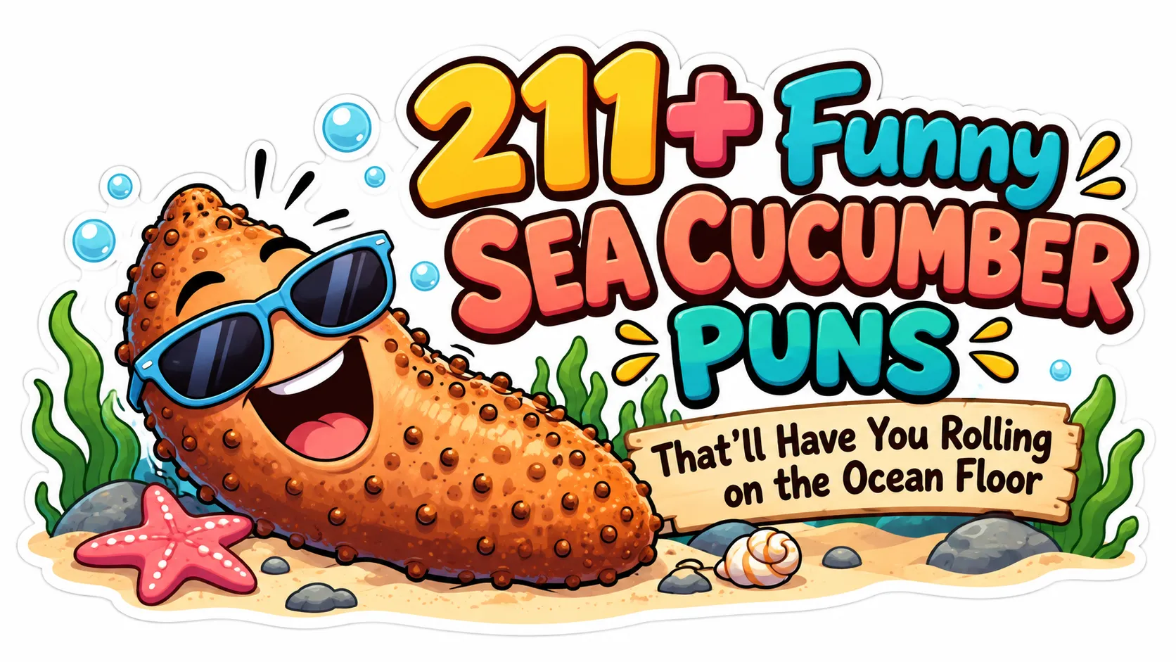 211+ Funny Sea Cucumber Puns