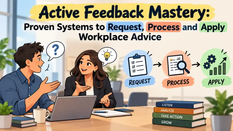 Effective Strategies to Request, Process, and Implement Feedback